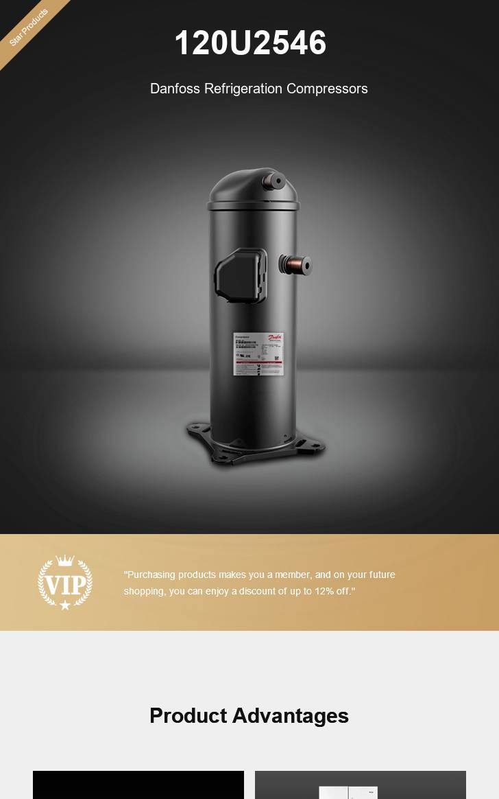 Danfoss Compressor 120U2546, technical parameters pdf, structure diagram